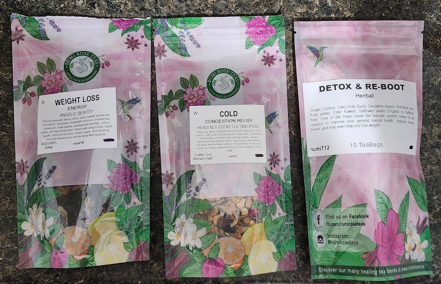 Customer photo review of Angelic Beauty - Loose Leaf Tea