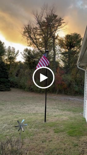 Customer video review of Ultra Heavy Duty American Flag - 2-ply Polyester - Made In USA
