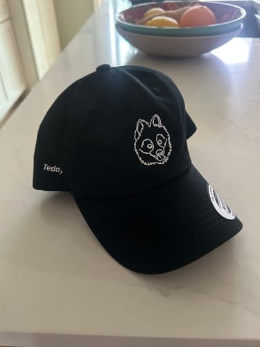 Customer photo review of Custom Embroidered Cap