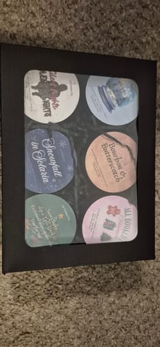 Customer photo review of Build Your Own Litmas Mini Candle Set – Literary Gift Box