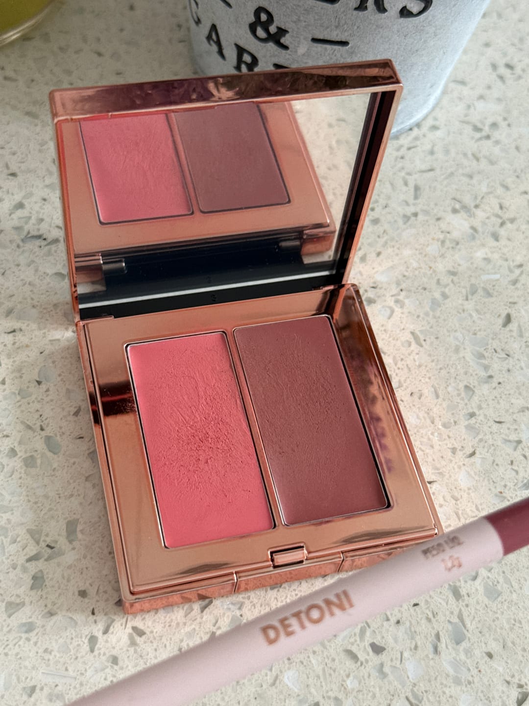 Customer photo review of SOFT BLUSH DUO | 01 LIGHT ROSE & ICE CREAM