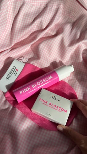 Customer photo review of Pink Blossom - Intimate Area Brightening Treatment