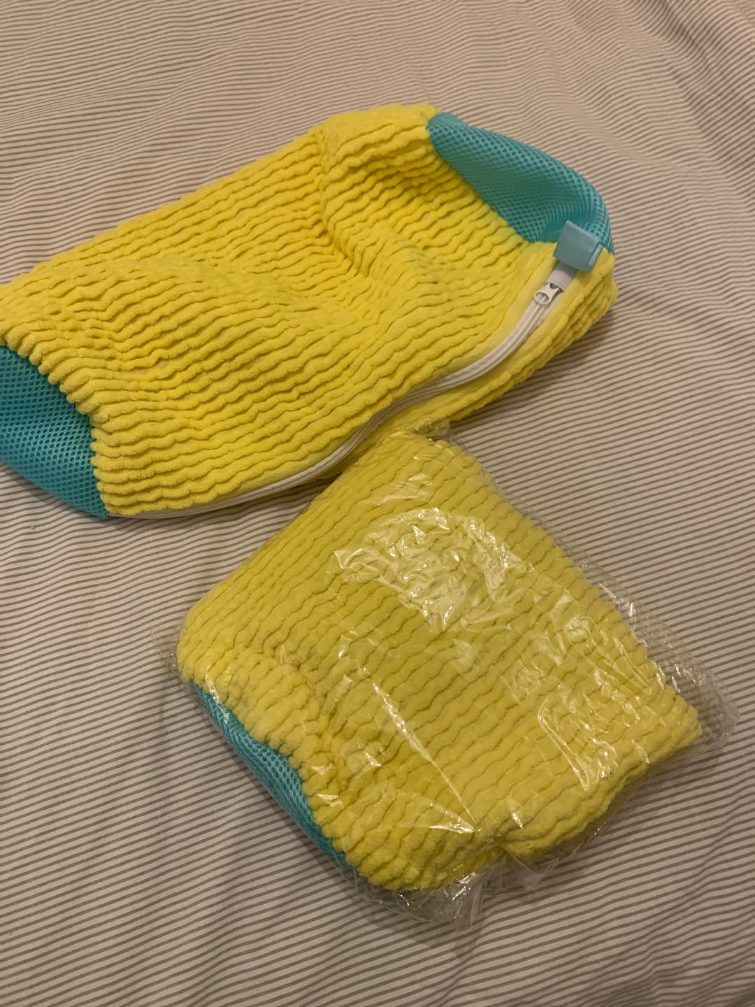 Customer photo review of Sac de Lavage Chaussures – Nettoyez sans effort