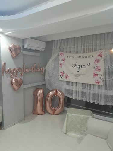 Döne A. review of Kişiselleştirilebilir Doğum Günü Örtüsü (#13) image 1 out of 2