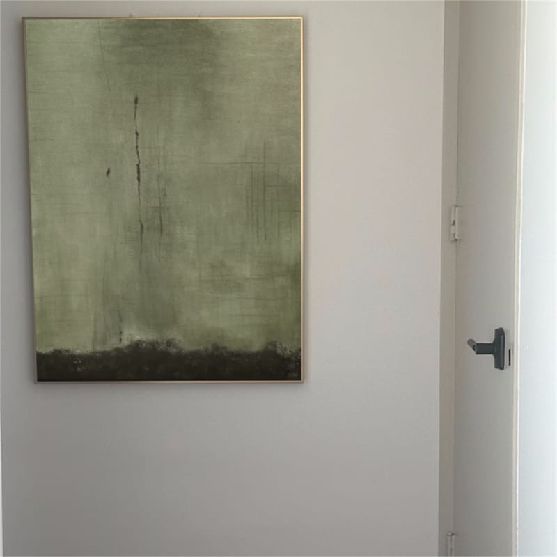 Customer photo review of Abstract Painting Canvas #AP065