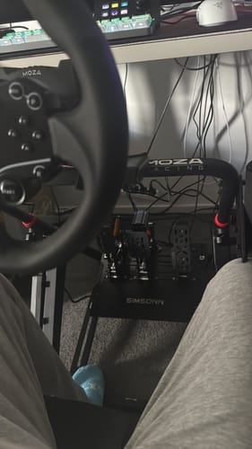 Customer photo review of Simsonn Plus X Racing Simulator Pedal with Baseplate