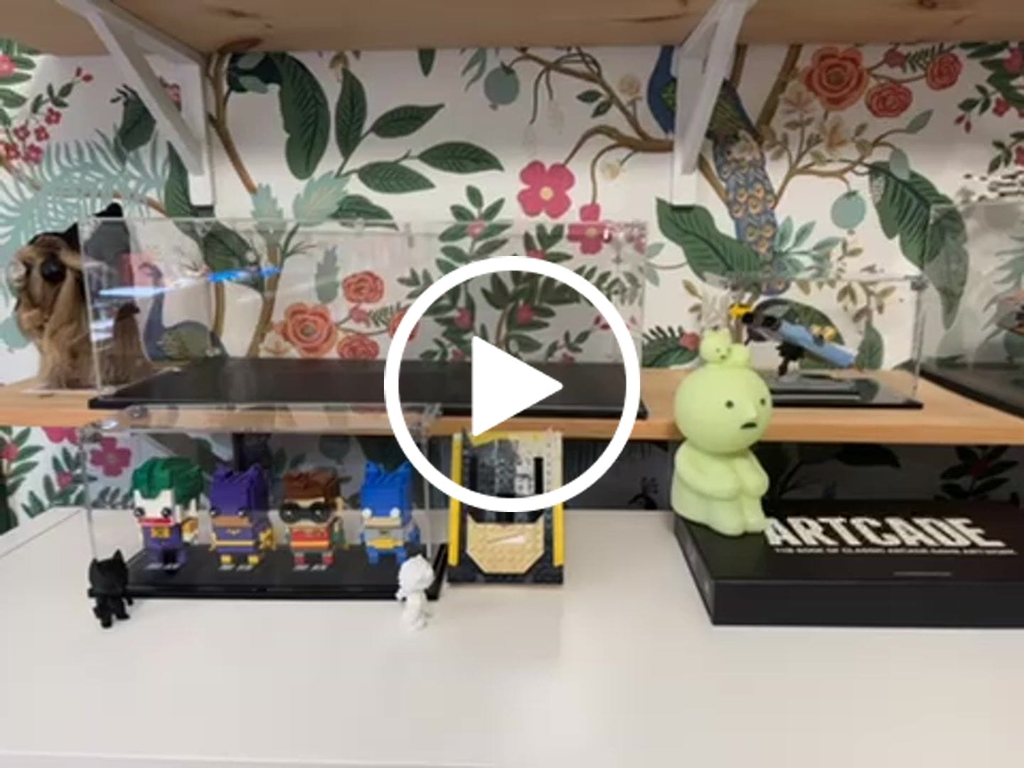Customer video review of Display Stand for LEGO® 100 minifigures fits IKEA® KALLAX