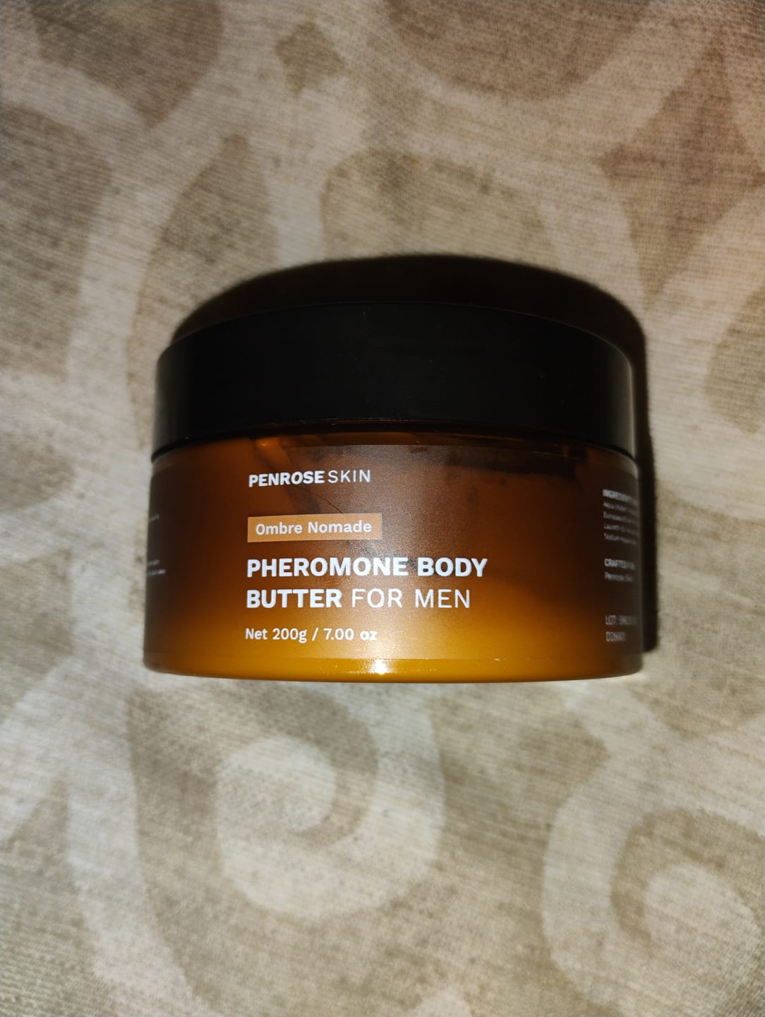 Customer photo review of Pheromone Body Butter For Men