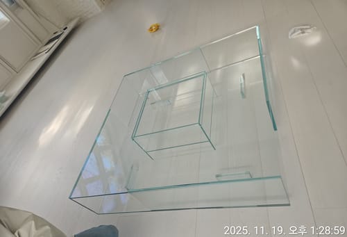 Customer-installed SEASONS table in a living space.