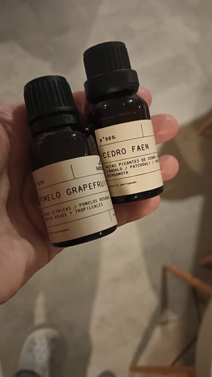 Customer photo review of 25 - Vainilla y Rosa Búlgara