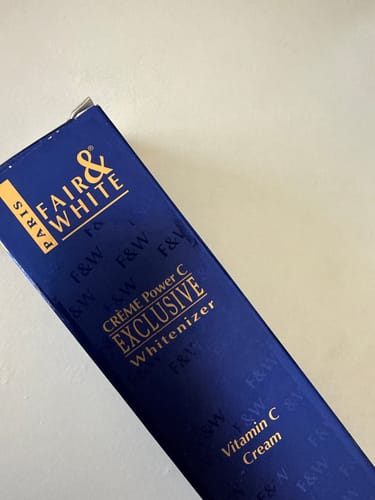Customer photo review of Fair and White Exclusive Body Lotion with Pure Vitamin "C" 500ml 16.9 fl oz