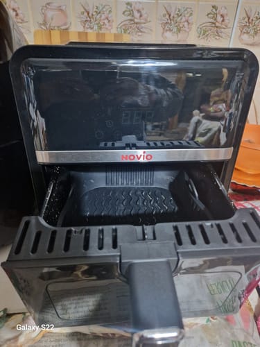 Customer photo review of Air Fryer Novio StonePro