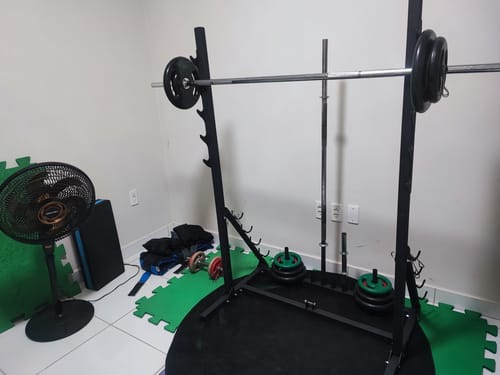 Customer photo review of Barra Reta Maciça Cromada 28,57mm