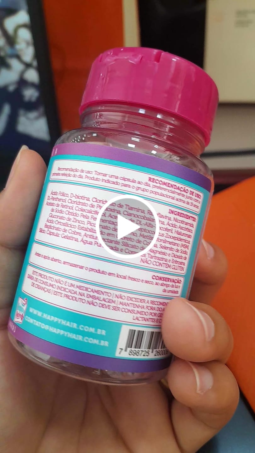 Customer video review of Happy Hair 1 Pote