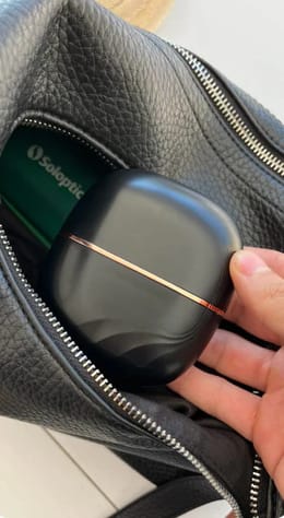 Customer photo review of Mini alisador portatil