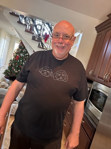 Customer photo review of Custom T-shirt