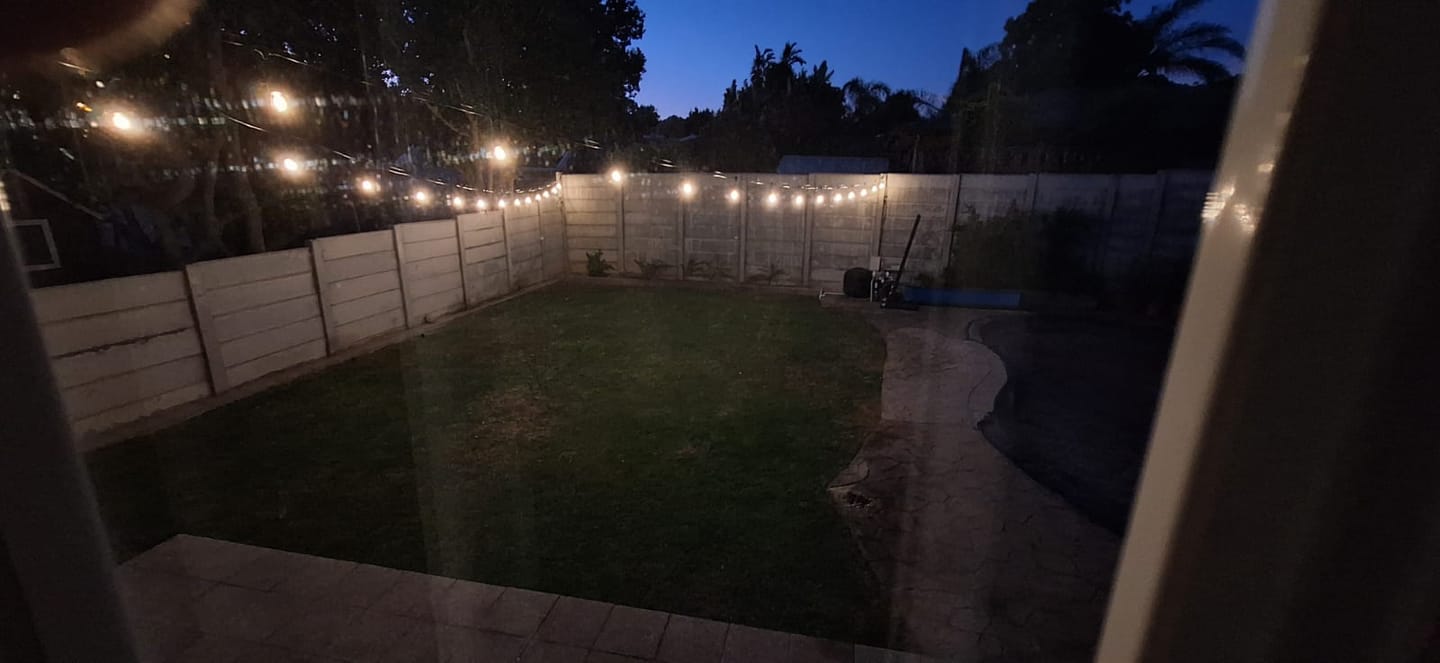Customer photo review of Plug-In Festoon Bulb String Lights