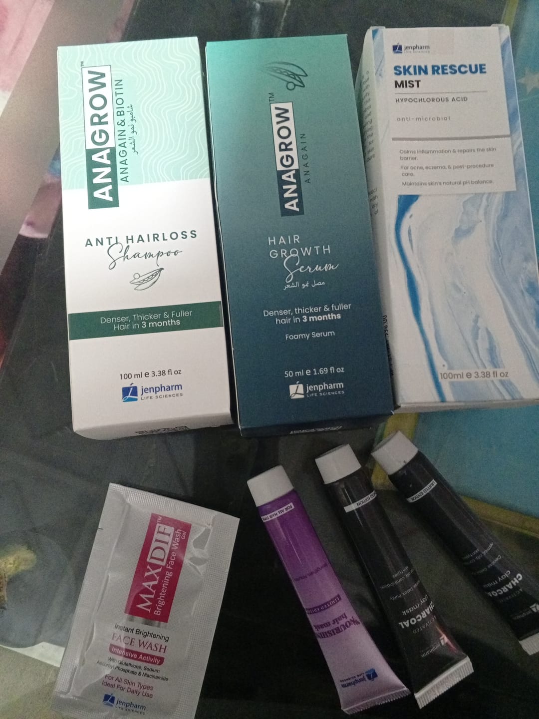Customer photo review of Anagrow Rosemary Hair Oil