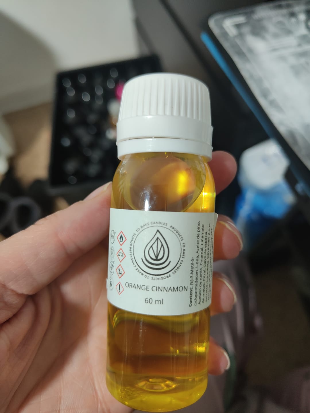 Customer photo review of Fragancia ORANGE CINNAMON