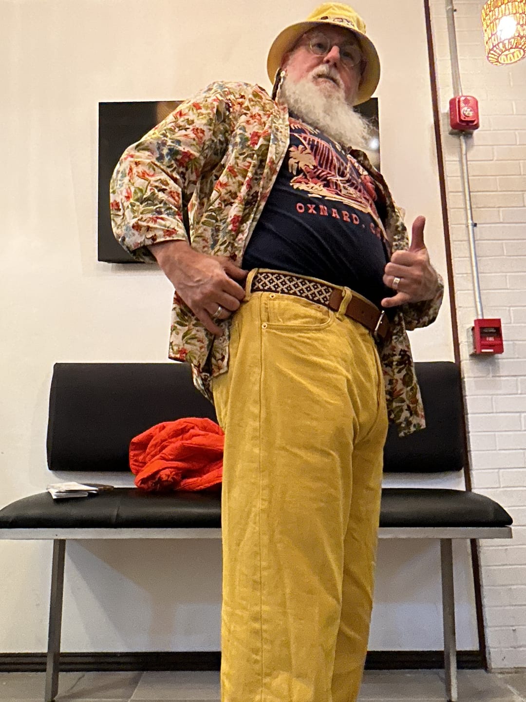 Customer photo review of Guarda Pampas Woven Belt (Cross)