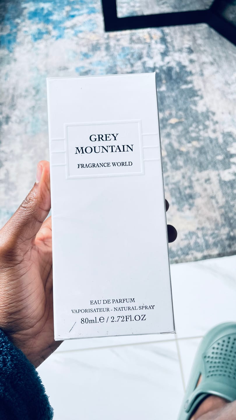 Customer photo review of Grey mountain fragrance world 80ml