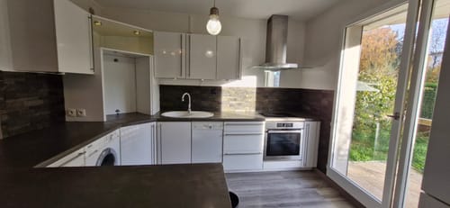 Customer photo review of Pierre Naturelle Parement Adhésive Doré California