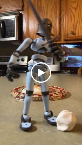 Customer video review of ⚔️  NEW Stickybones Magna-Props: Medieval Packs!