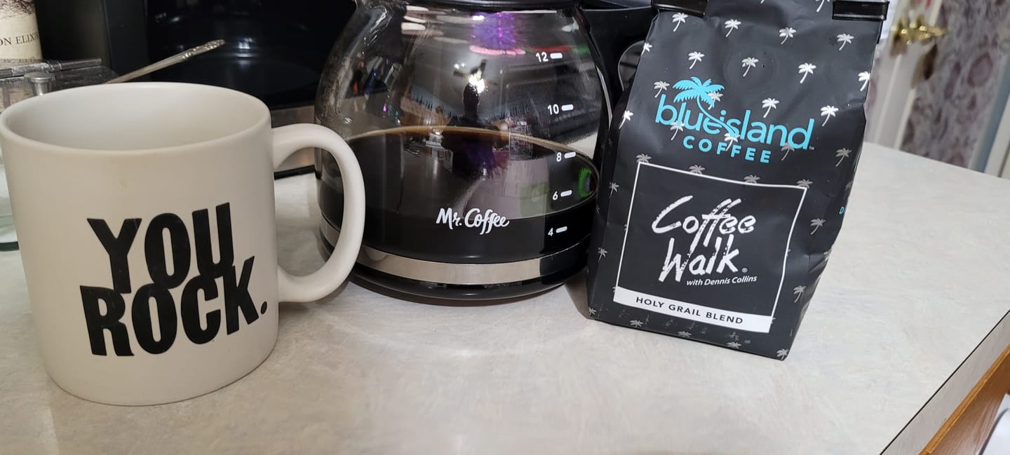 Customer photo review of Beach House Blend (Dark Roast)