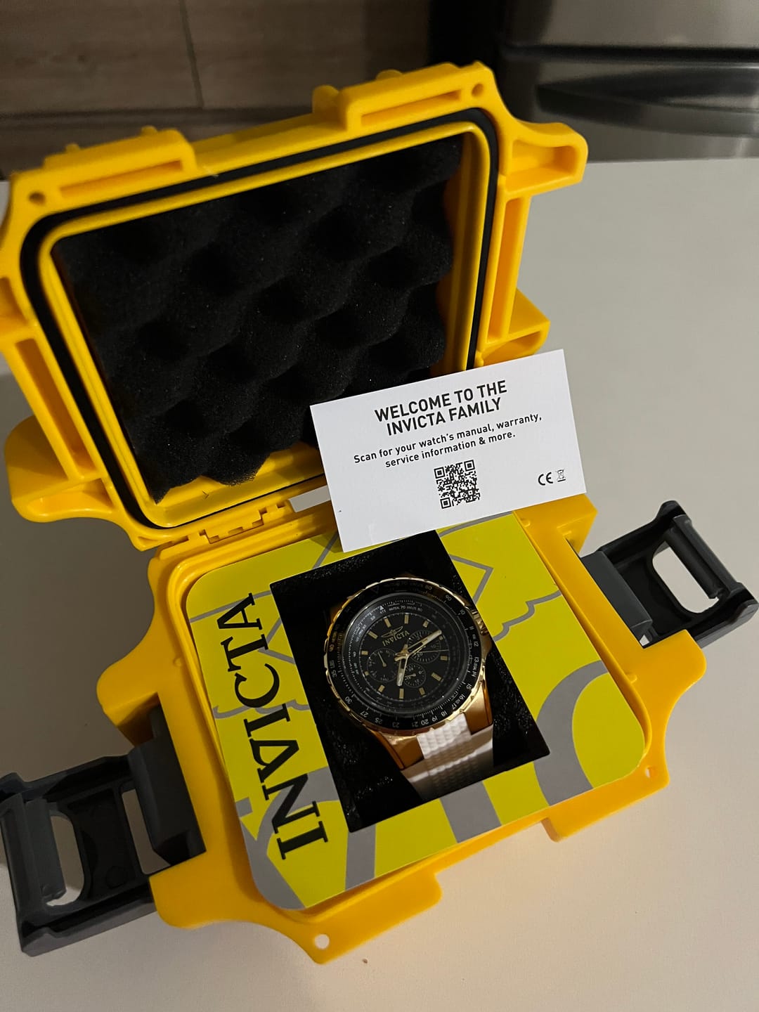 Customer photo review of Reloj Deportivo Para Hombre Invicta Aviator 39312 - Blanco