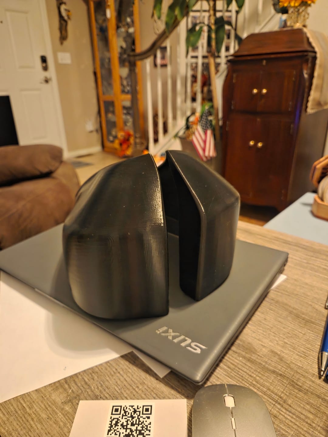 Customer photo review of Black PETG Filament 1.75mm 1kg