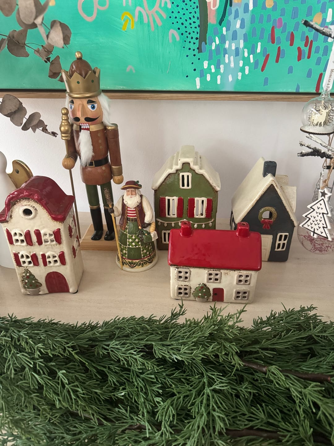 Customer photo review of Tea Light Grande Chalet – Christmas Green