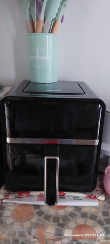 Customer photo review of Air Fryer Novio StonePro