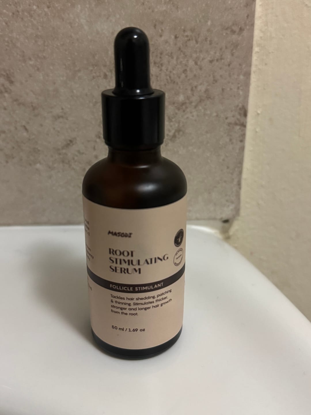 Customer photo review of New Formula: Root Stimulating Serum (50ml)