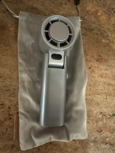 Customer photo review of BFF | Personal Hand Fan with IceTouch™