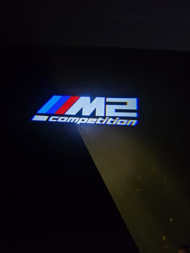 Customer photo review of BMW F SERIES DOOR LIGHTS