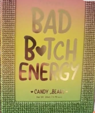 Customer photo review of P. Louise Crystal Bad Bitch Energy Lip Duo