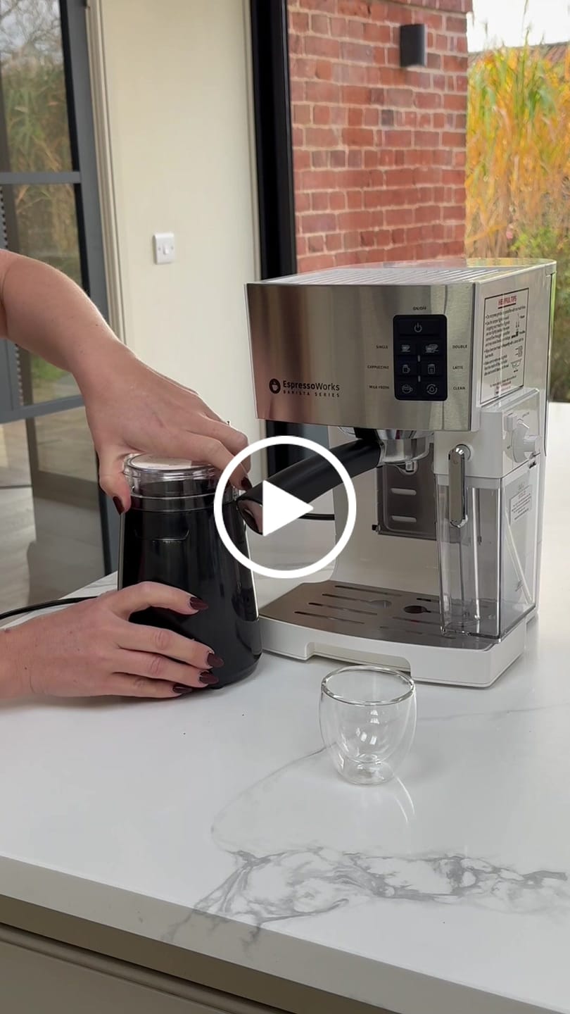 Customer video review of 10-Piece Espresso and Cappuccino Maker Set - White