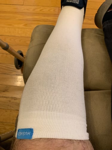 Customer photo review of Performance Eucalyptus Compression Socks