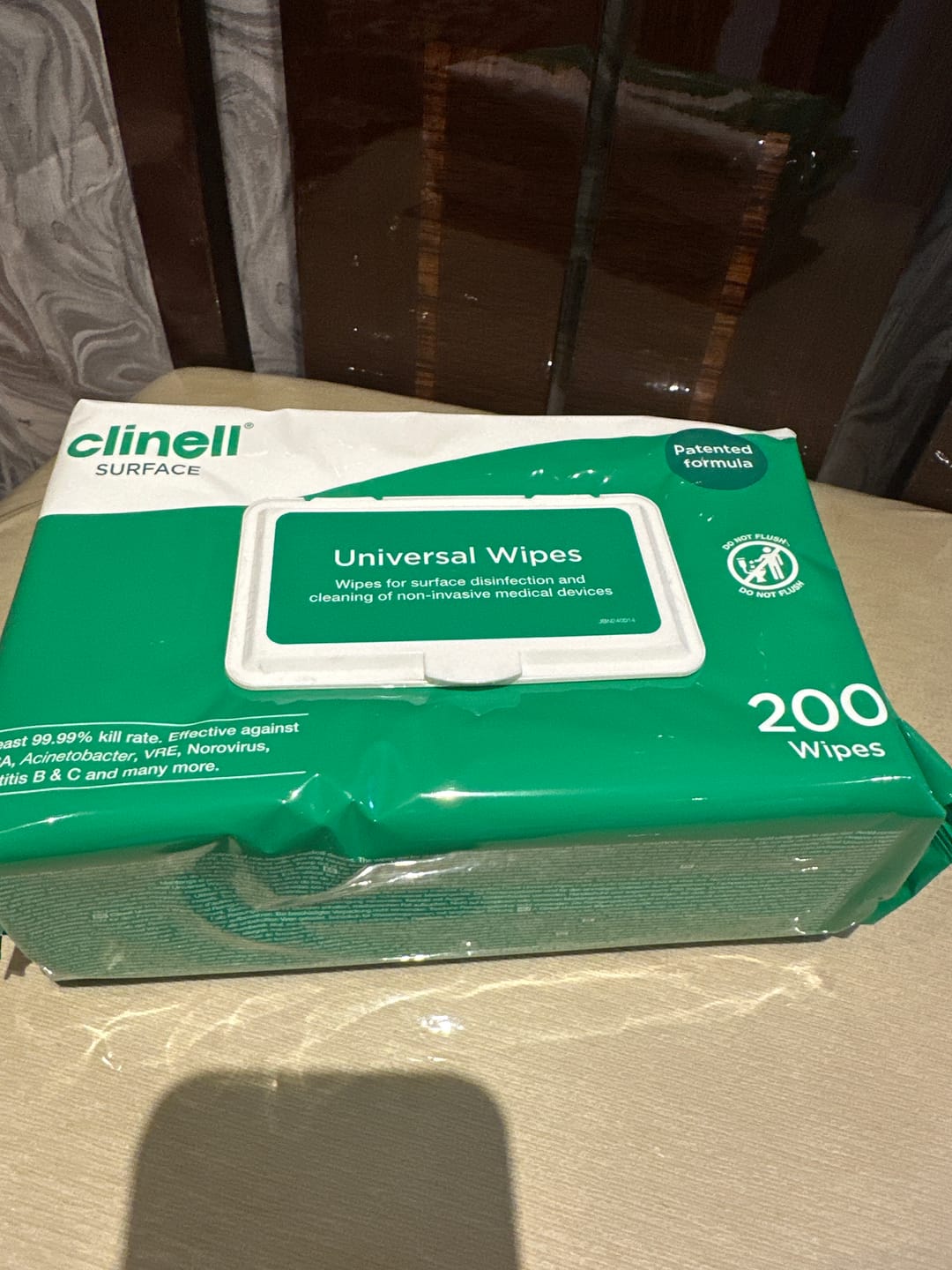 Customer photo review of Clinell Universal Wipes CW200