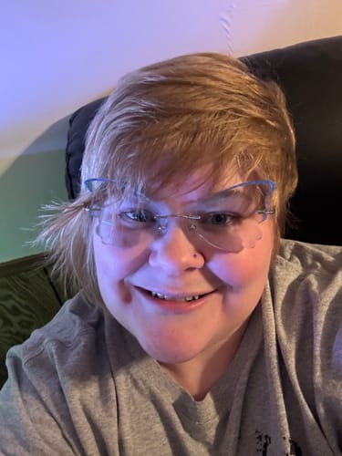 Customer photo review of Alissa Eyeglasses