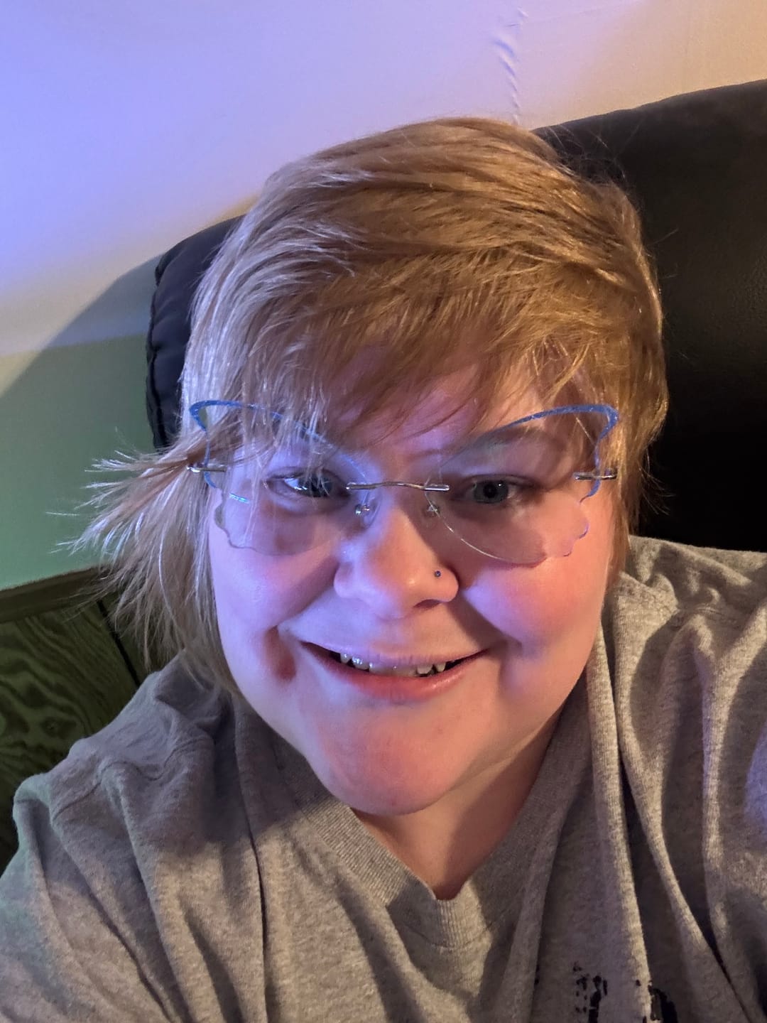 Customer photo review of Alissa Eyeglasses