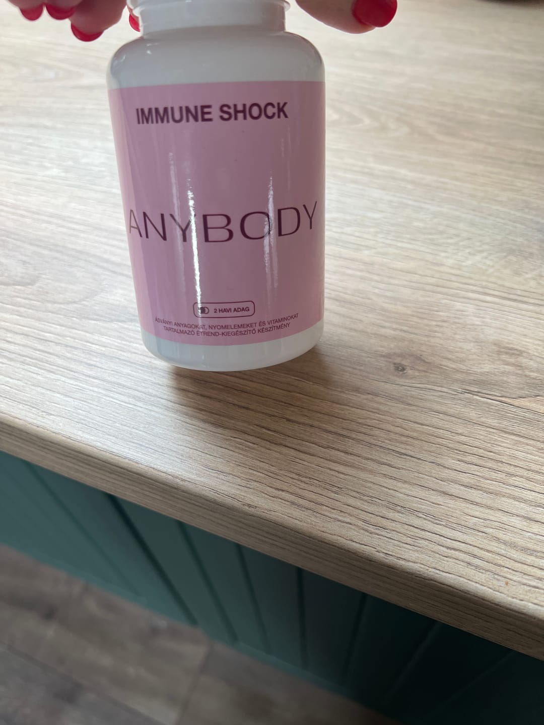 Customer photo review of Anybody IMMUNE SHOCK Nőknek 60x Kúra