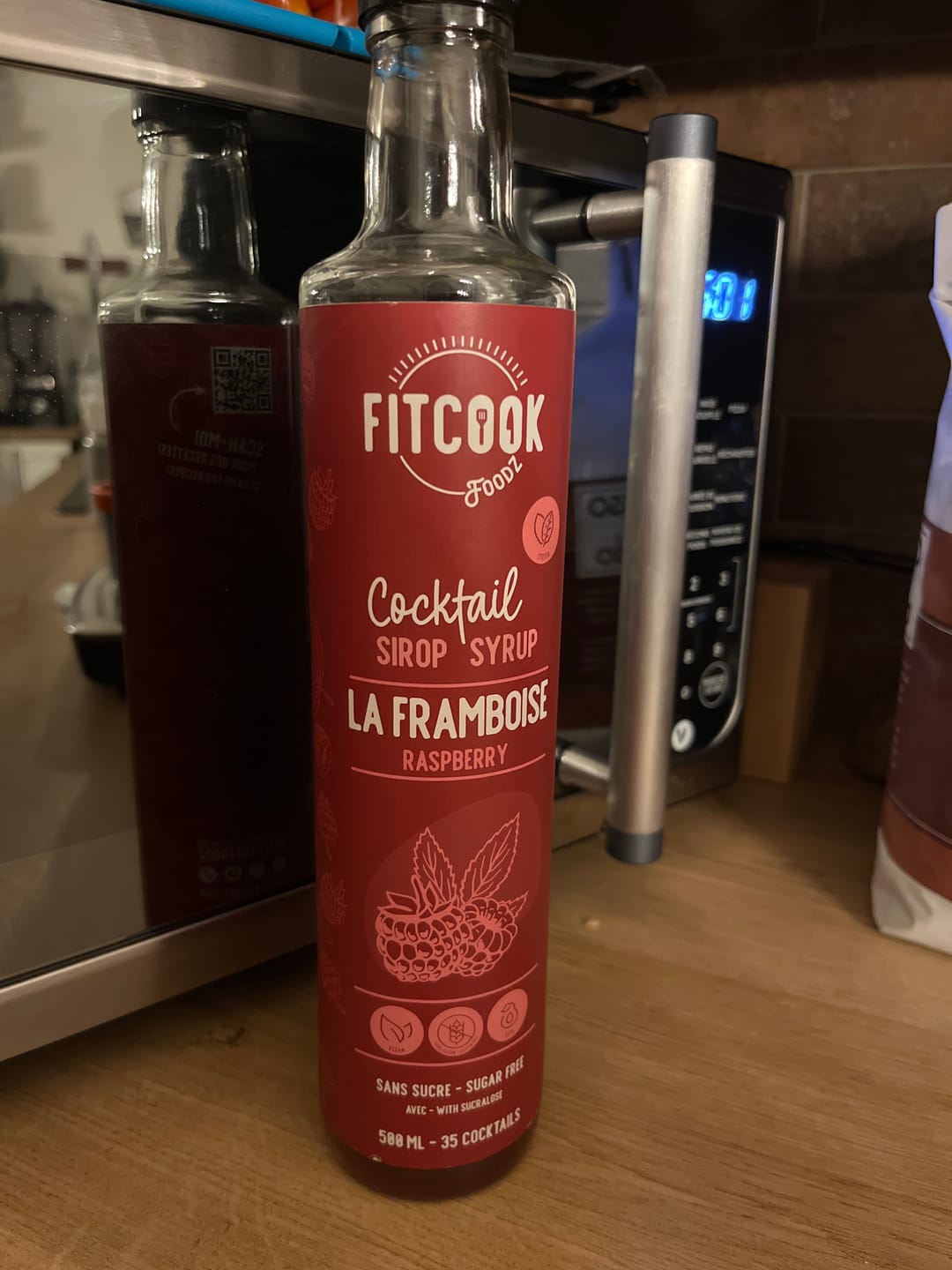 Customer photo review of Fitcook Foodz - Sirop Cocktail 500ml