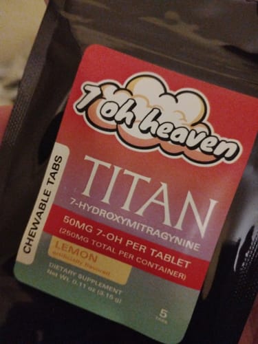 Customer photo review of 7-OH TITAN TABLETS (50 MG)