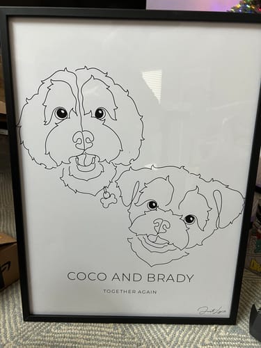 Customer photo review of Classic Custom Poster