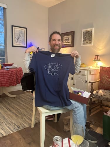 Customer photo review of Custom T-shirt