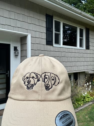 Customer photo review of Custom Embroidered Cap