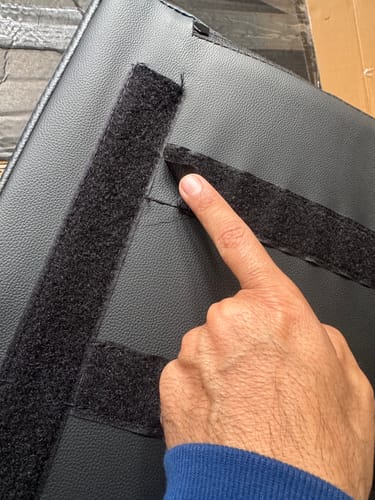 Customer photo review of RZR PRO S Rear Bench Seat W Harnesses (2025+)