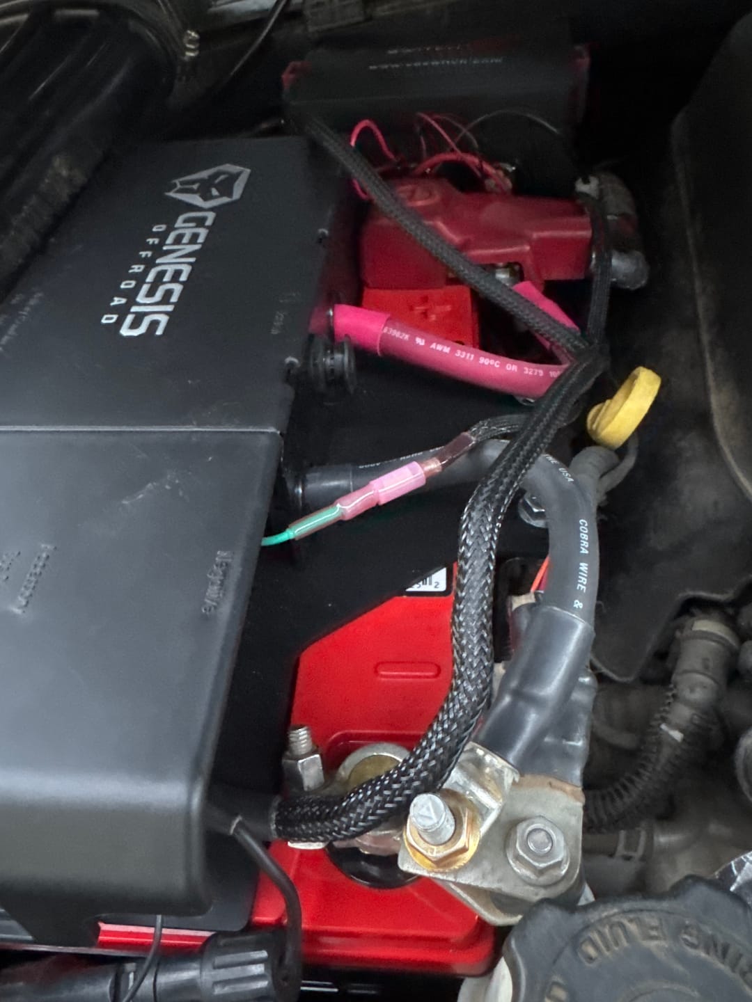 Customer photo review of Engine On Sensor Cable