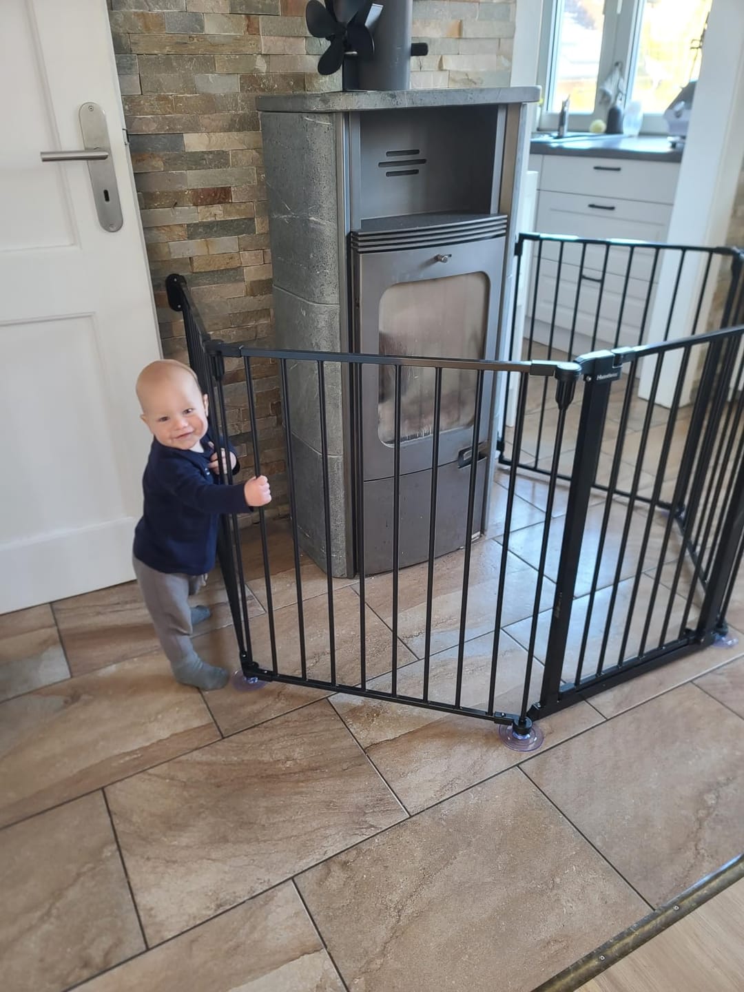 Customer photo review of Kaminschutzgitter